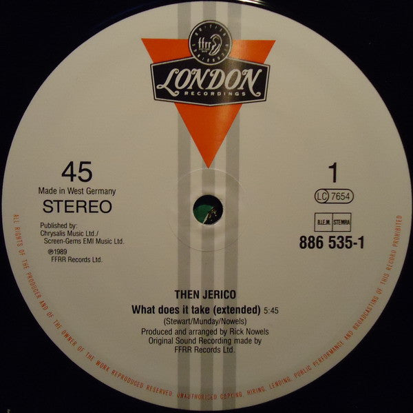 Then Jerico - What Does It Take