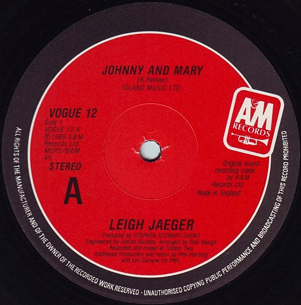 Leigh Jaeger - Johnny & Mary