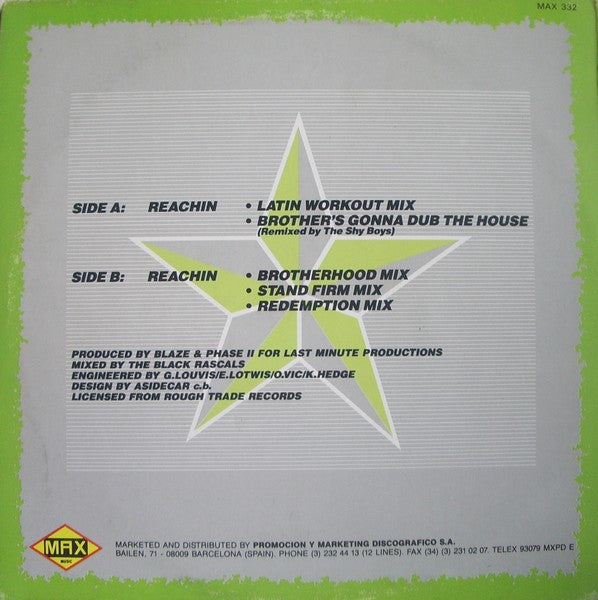 Phase II - Reachin (Remix + 4 Versions)