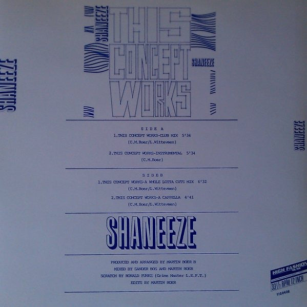 Shaneeze - This Concept Works