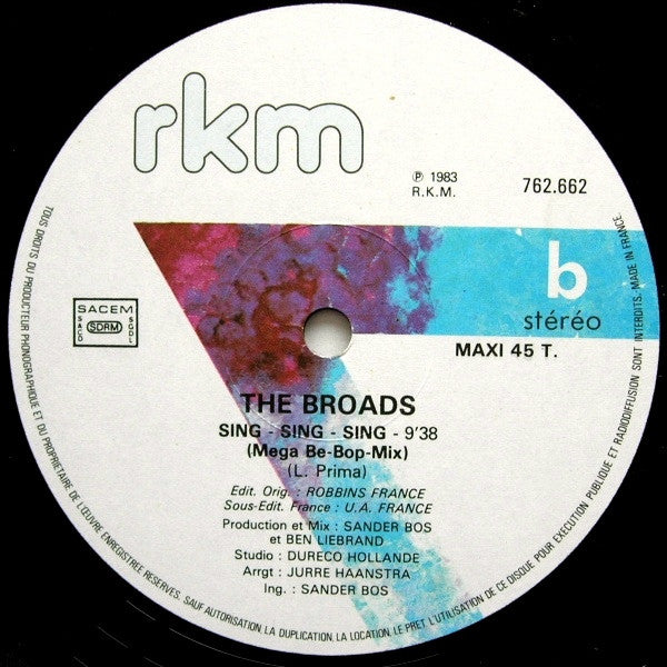 The Broads - Sing - Sing - Sing