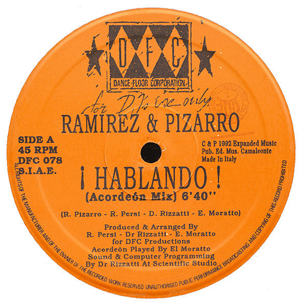 Ramirez & Pizarro - ¡Hablando!
