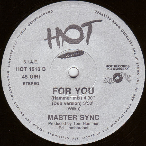 Master Sync - For You