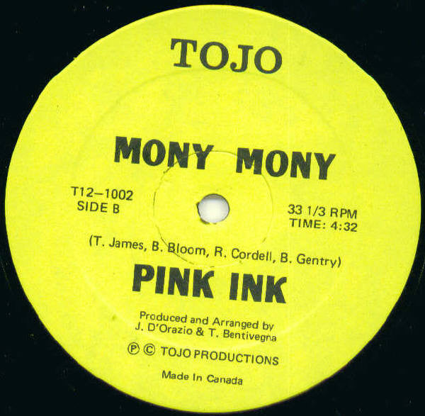 Pink Ink - Mony Mony