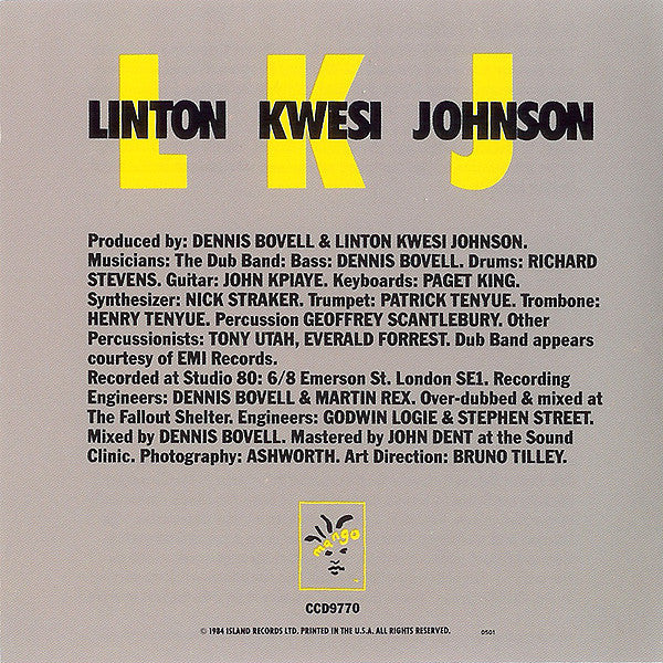 Linton Kwesi Johnson - Making History