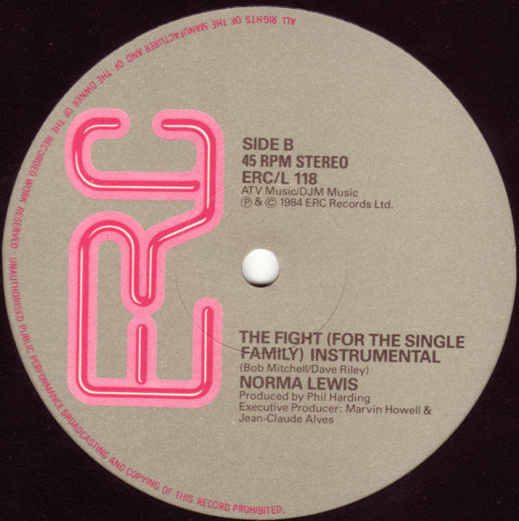 Norma Lewis - The Fight (For The Single Family)
