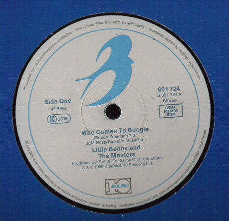 Little Benny & The Masters - Who Comes To Boogie