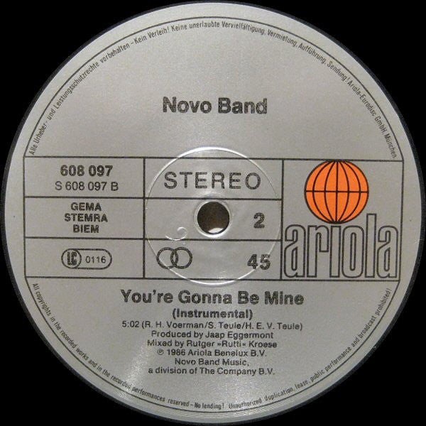 Novo Band - You're Gonna Be Mine