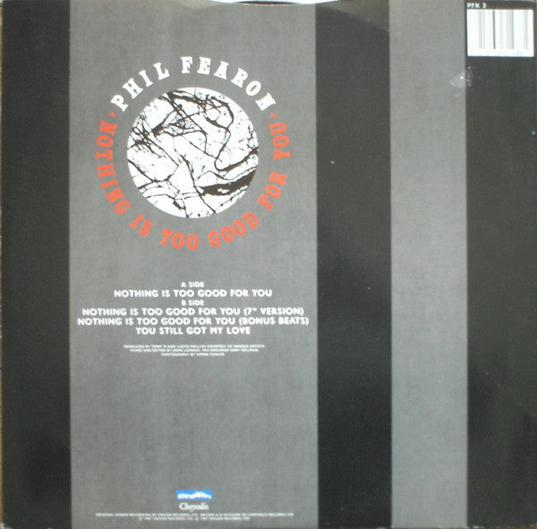 Phil Fearon - Nothing Is Too Good For You