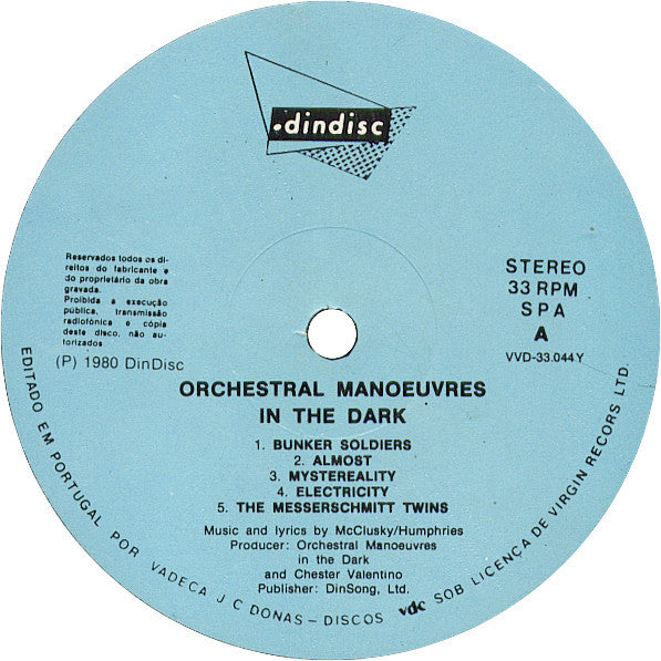 Orchestral Manoeuvres In The Dark - Orchestral Manoeuvres In The Dark