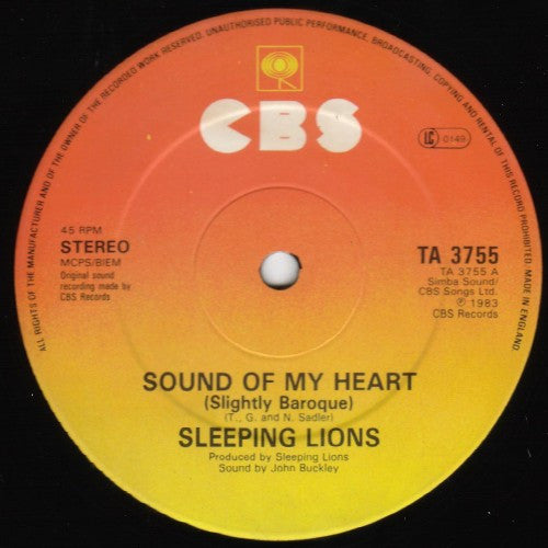 Sleeping Lions (2) - Sound Of My Heart