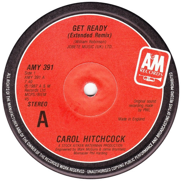 Carol Hitchcock - Get Ready (Extended Remix)