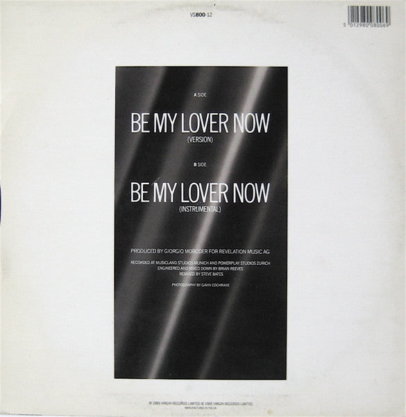 Philip Oakey & Giorgio Moroder - Be My Lover Now