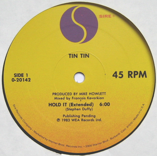 Tin Tin (4) - Hold It