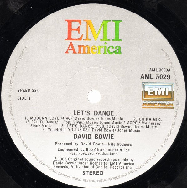 David Bowie - Let's Dance