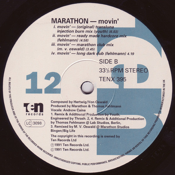 Marathon - Movin'