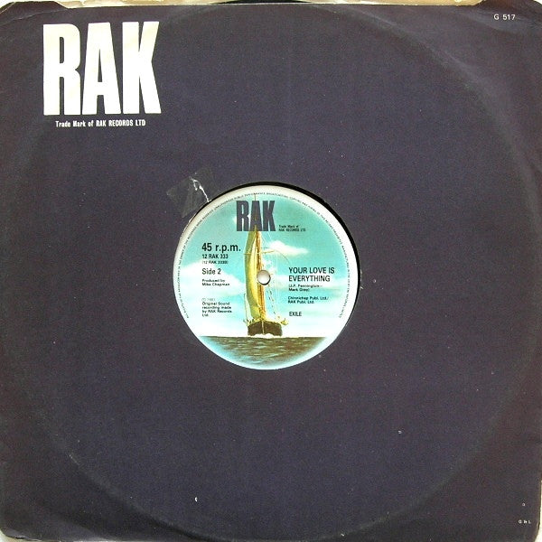 Exile (7) - Heart And Soul / Your Love Is Everything