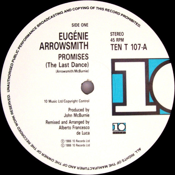Eugenie Arrowsmith - Promises (The Last Dance)
