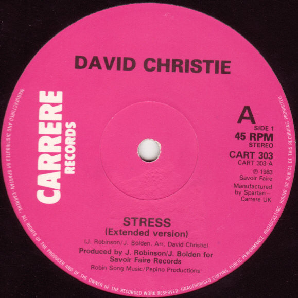 David Christie - Stress