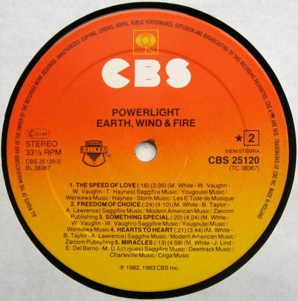 Earth, Wind & Fire - Powerlight