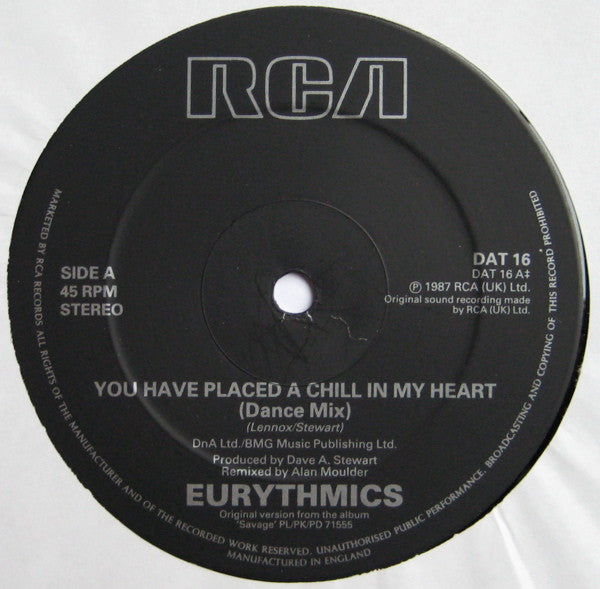 Eurythmics - You Have Placed A Chill In My Heart