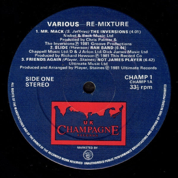 Various - Re-Mixture
