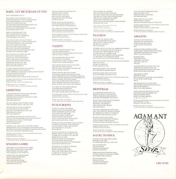 Adam Ant - Strip