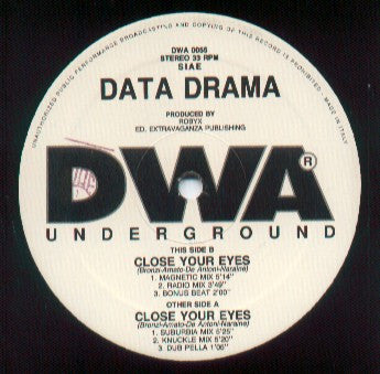 Data Drama - Close Your Eyes