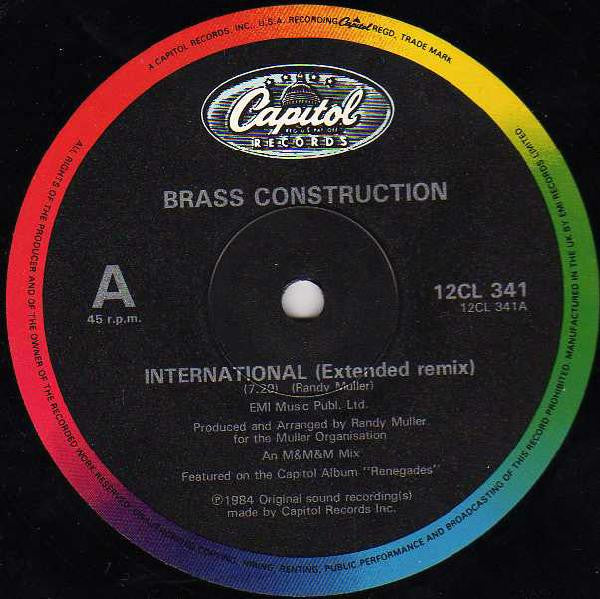 Brass Construction - International (Extended Re-Mix)