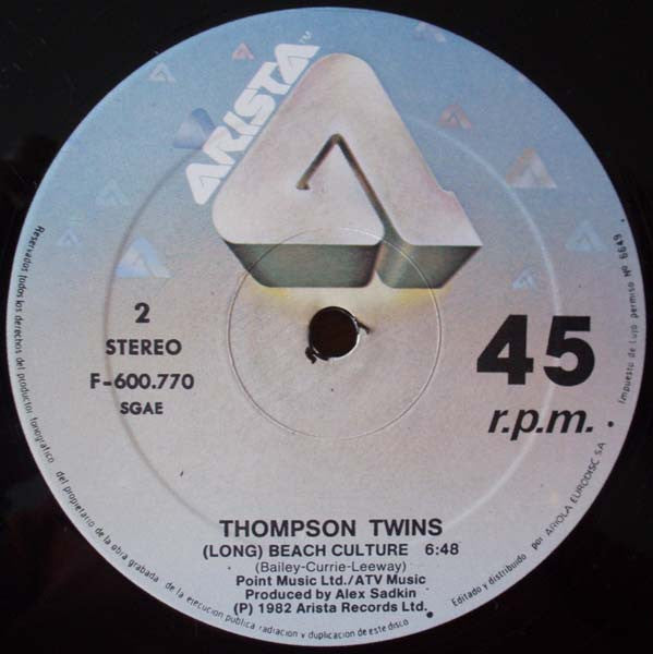 Thompson Twins - Lies