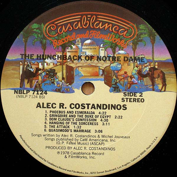 Alec R. Costandinos And The Syncophonic Orchestra - The Hunchback Of Notre Dame