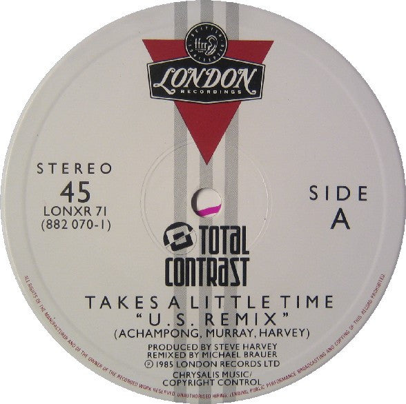 Total Contrast - Takes A Little Time (Michael Brauer Club Mix)