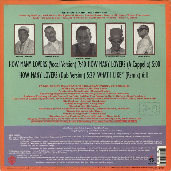 Anthony And The Camp - How Many Lovers