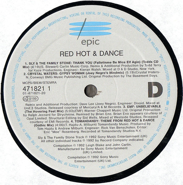 Various - Red Hot + Dance