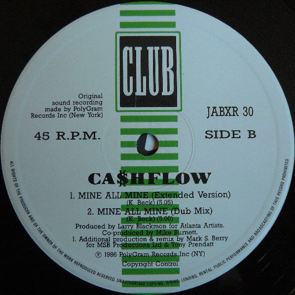 Ca$hflow - Mine All Mine (Remixes)