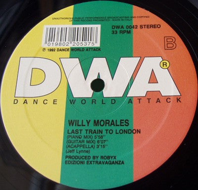 Willy Morales - Going Back / Last Train To London