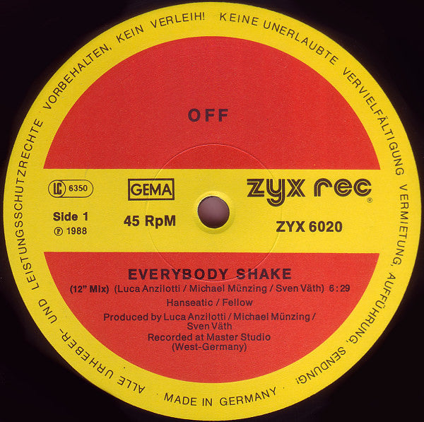 Off - Everybody Shake