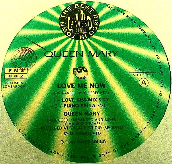 Queen Mary (2) - Love Me Now