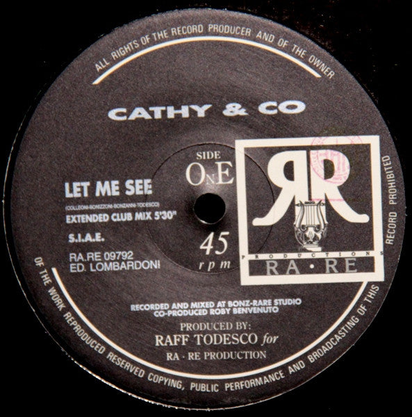Cathy & Co - Let Me See