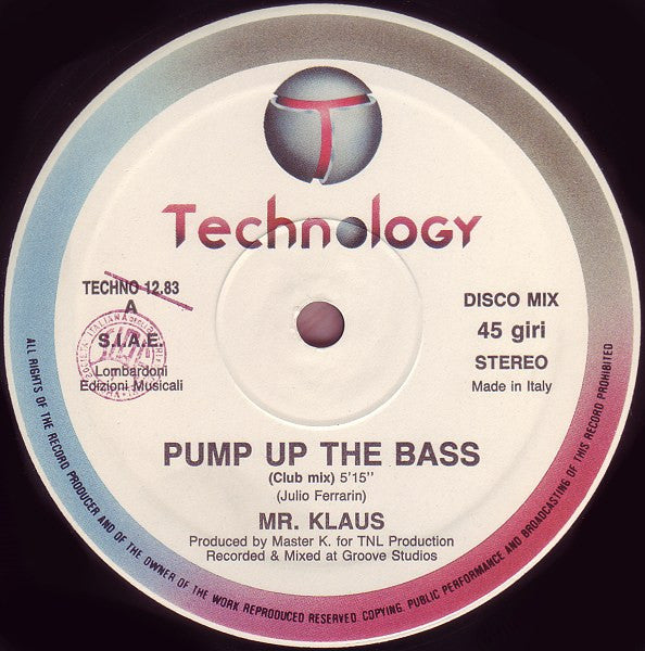 Mr. Klaus - Pump Up The Bass