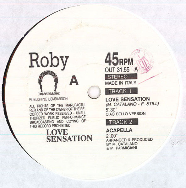 Roby (2) - Love Sensation