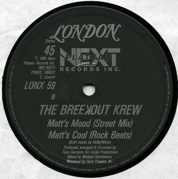 The Breekout Krew - Matt's Mood