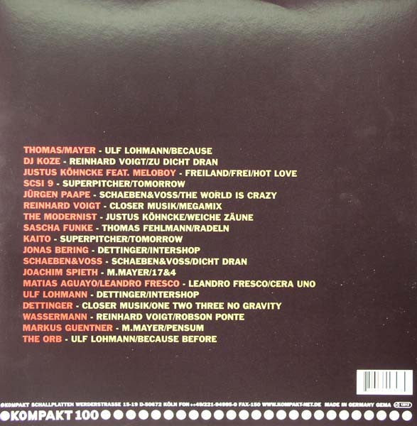 Various - Kompakt 100