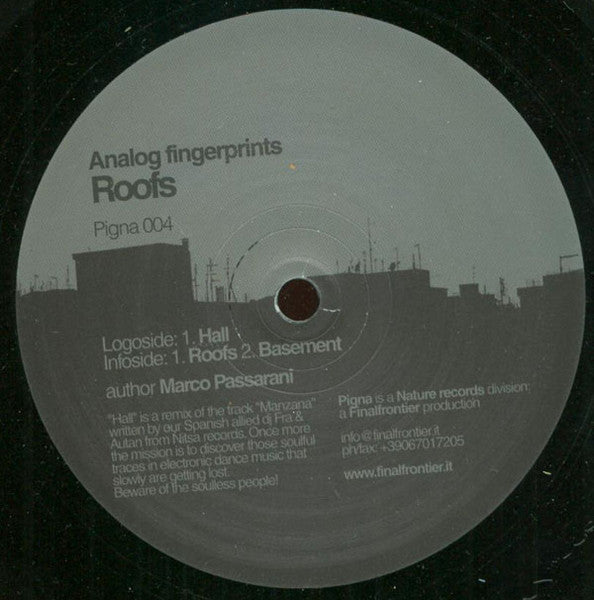 Analog Fingerprints - Roofs