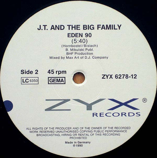 J.T. And The Big Family - Moments In Soul