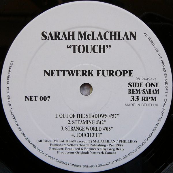 Sarah McLachlan - Touch