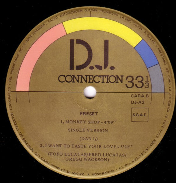 Preset (3) - Monkey Shop