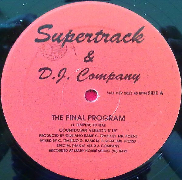 Supertrack & DJ Company (2) - The Final Program