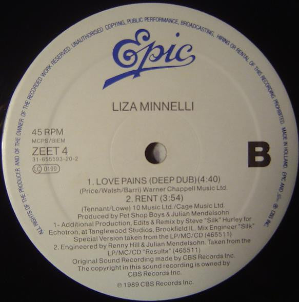 Liza Minnelli - Love Pains
