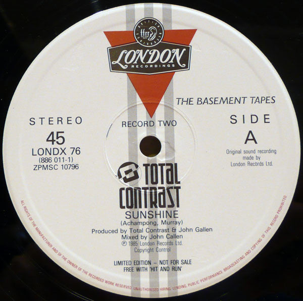 Total Contrast - Hit And Run / The Basement Tapes